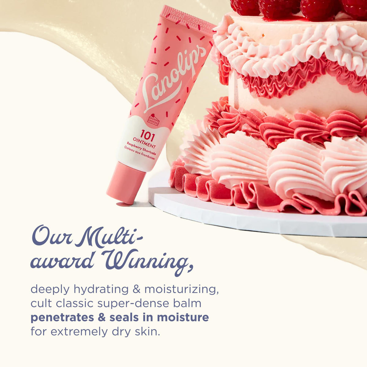 Lanolips 101 Ointment Raspberry Shortcake packaging