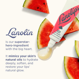 Lanolips 101 Ointment Watermelon on cuticles