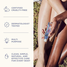 Lanolips Golden Dry Skin Salve 25g with a honey dipper and honeycomb