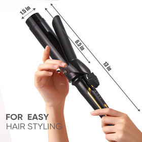 LANVIER Curling Iron in a lifestyle setting