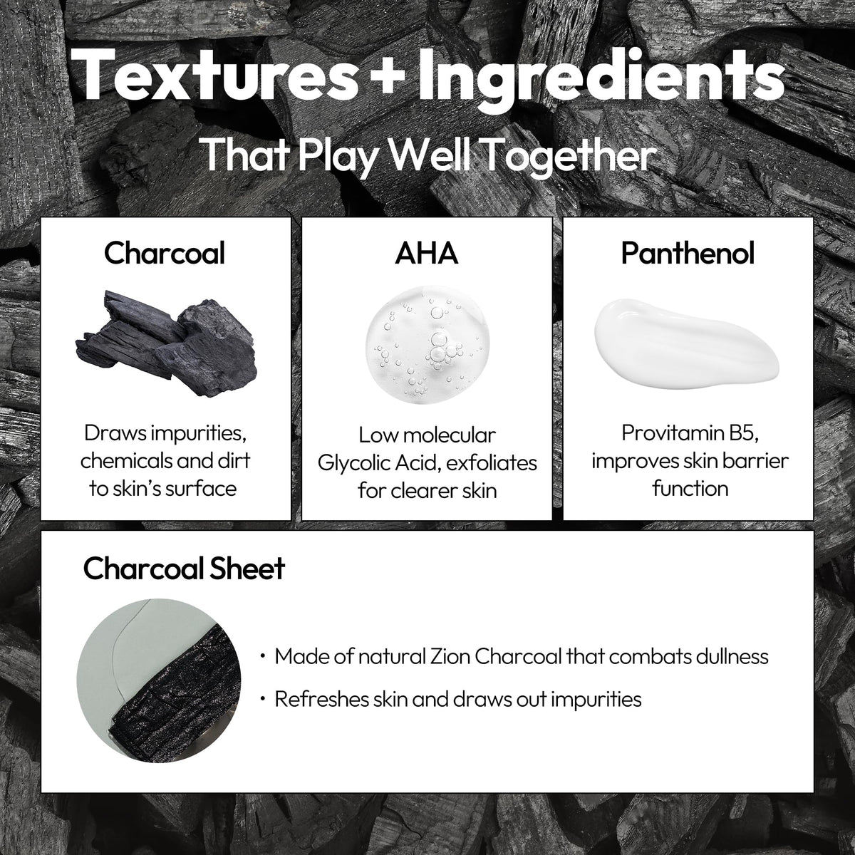 LAPCOS Charcoal Sheet Mask application on skin