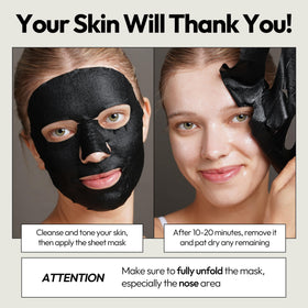 LAPCOS Charcoal Sheet Mask lifestyle scene