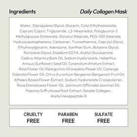LAPCOS K Beauty Collagen Sheet Mask pack of 10