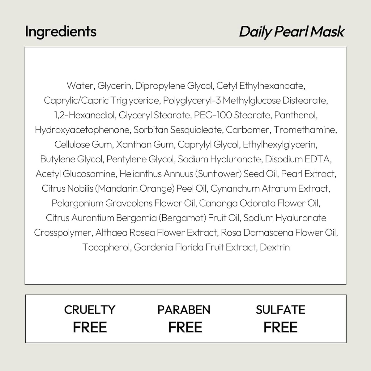 LAPCOS K Beauty Pearl Sheet Mask in a spa setting