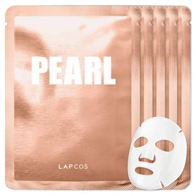 LAPCOS K Beauty Pearl Sheet Mask Pack of 5 front view