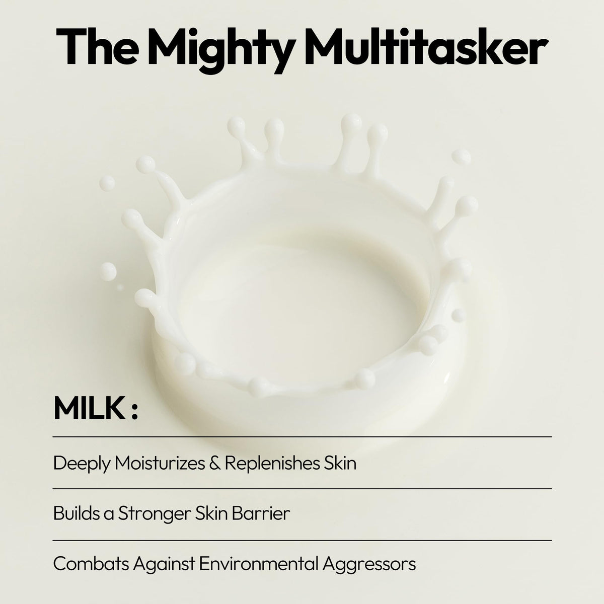 LAPCOS Milk Sheet Mask showing texture and packaging