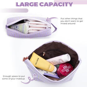 Large makeup bag from Btffitting with ample storage space