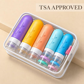 Large silicone travel bottles (3oz/90ml) from Aeomni