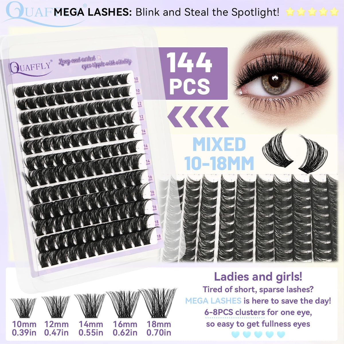 Lash bond and seal for long-lasting wear