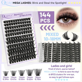 Lash bond and seal for long-lasting wear