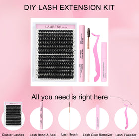 Lash Bond and Seal from LAUBESS Lash Clusters Kit