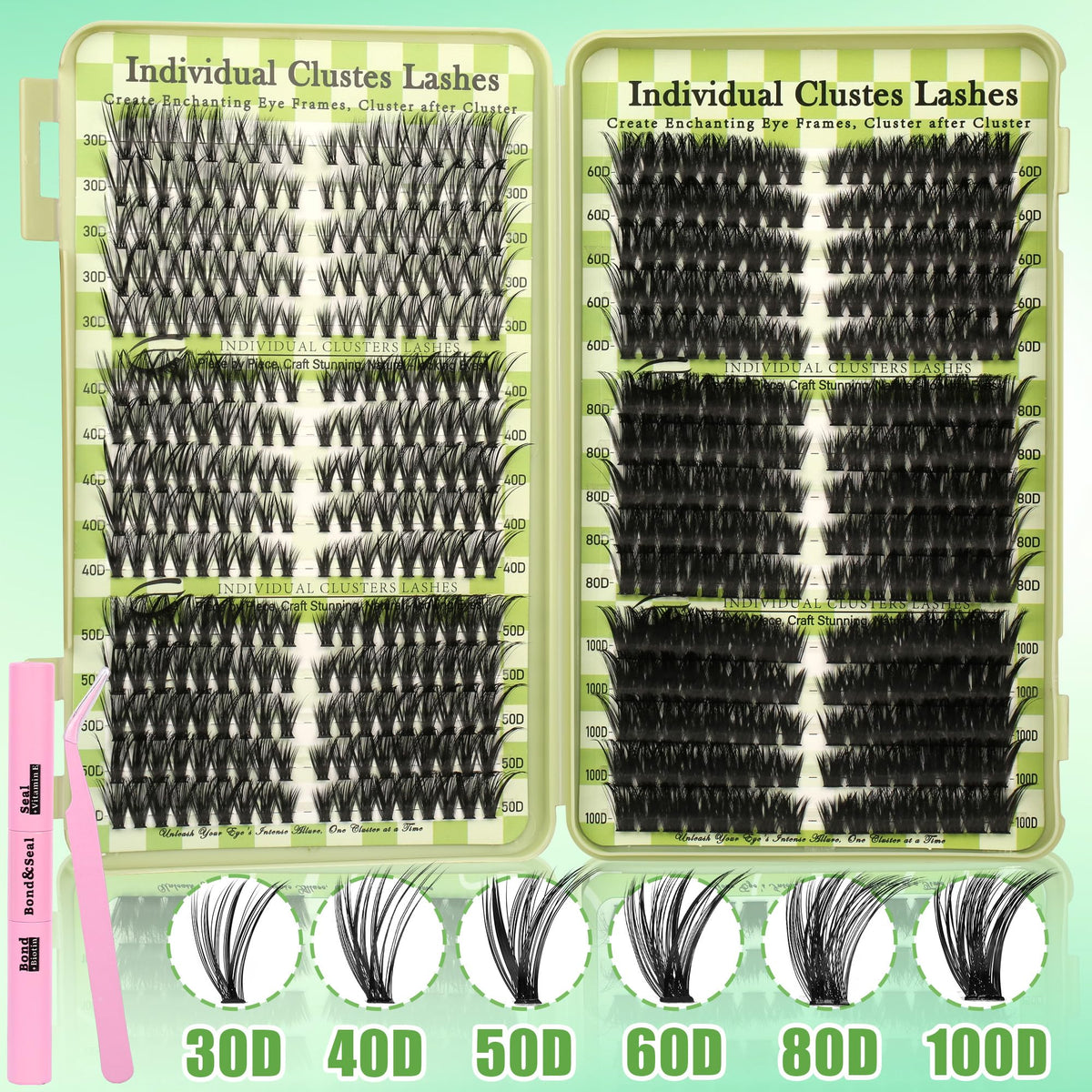 Lash bond and seal included in Gmagictobo kit