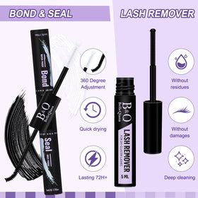 Lash brush included for styling lashes