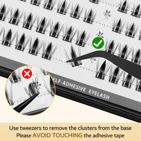 Lash curler from CoFier lash clusters kit