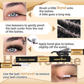 Lash extension results using Focipeysa product