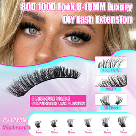 Lash glue bond and seal from Mamzy Luxe kit