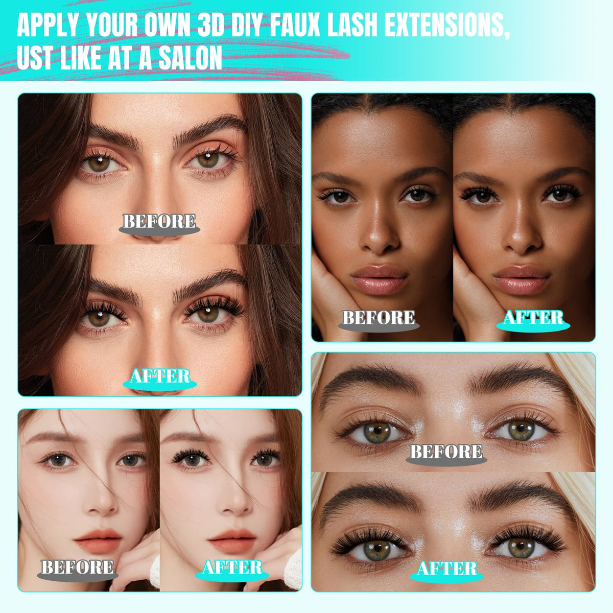 Lash Remover from AMZGIRL LASH Fluffy Lash Clusters Kit