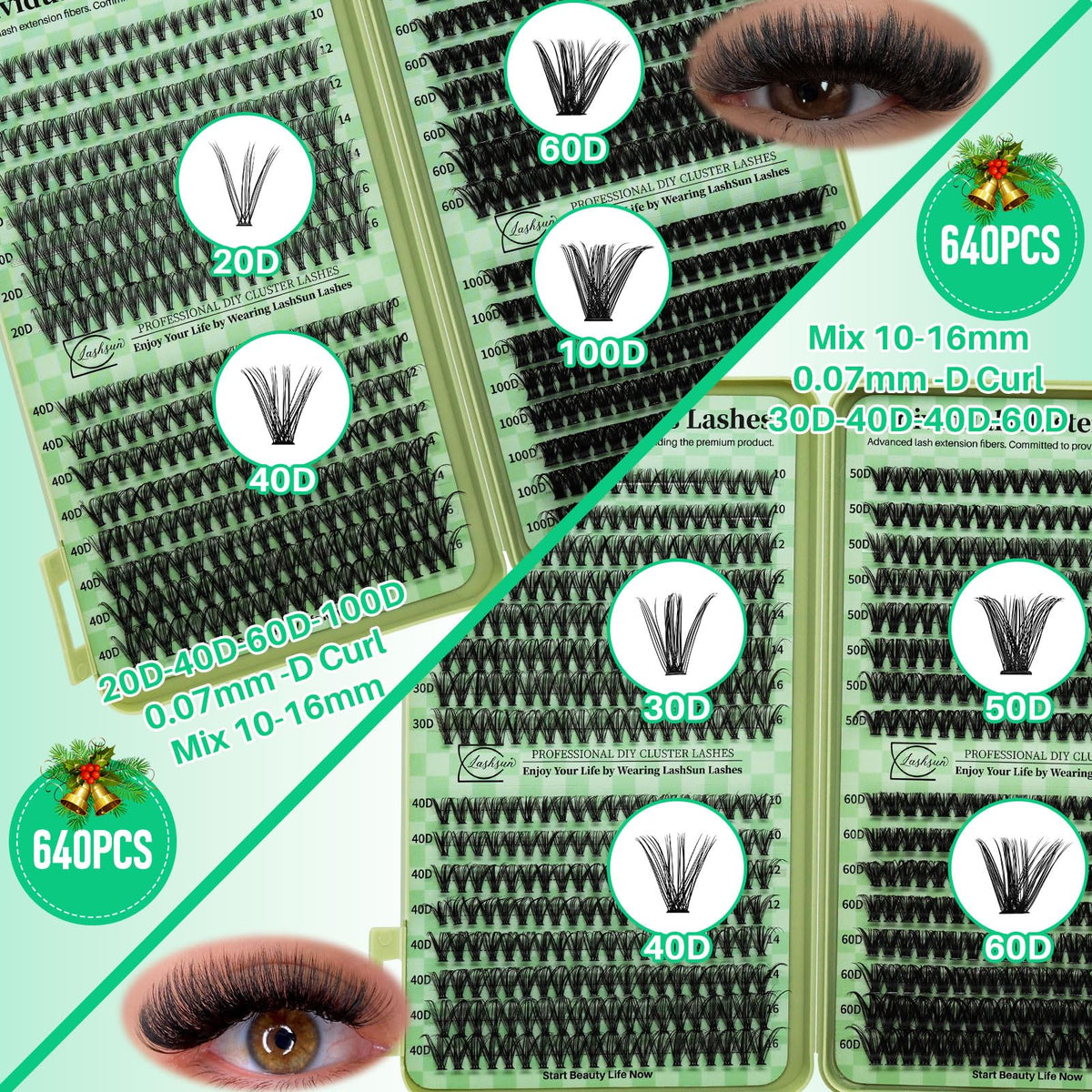 LASHSUN lash bond and seal bottle with applicator