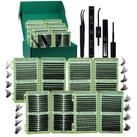 LASHSUN Lash Clusters Kit 2304PCS packaging front view