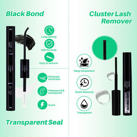 LASHSUN lash remover bottle with gentle formula