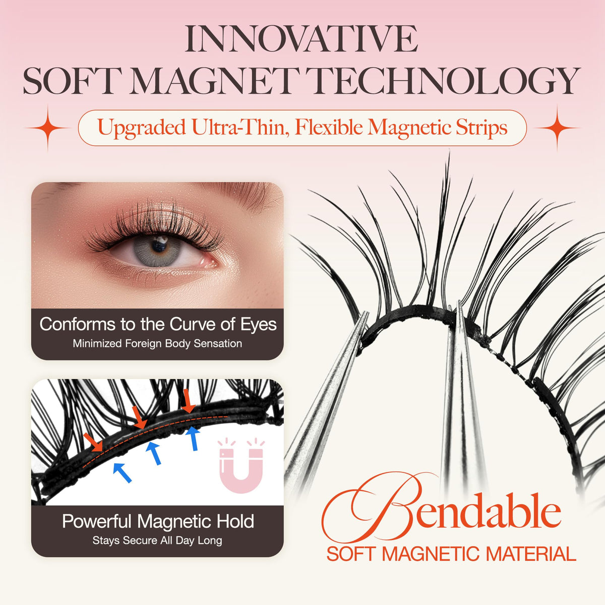 LASHVIEW Applicator tool for magnetic eyelashes
