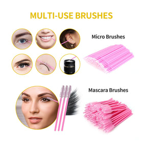 LASHVIEW eyelash extension glue with application cups