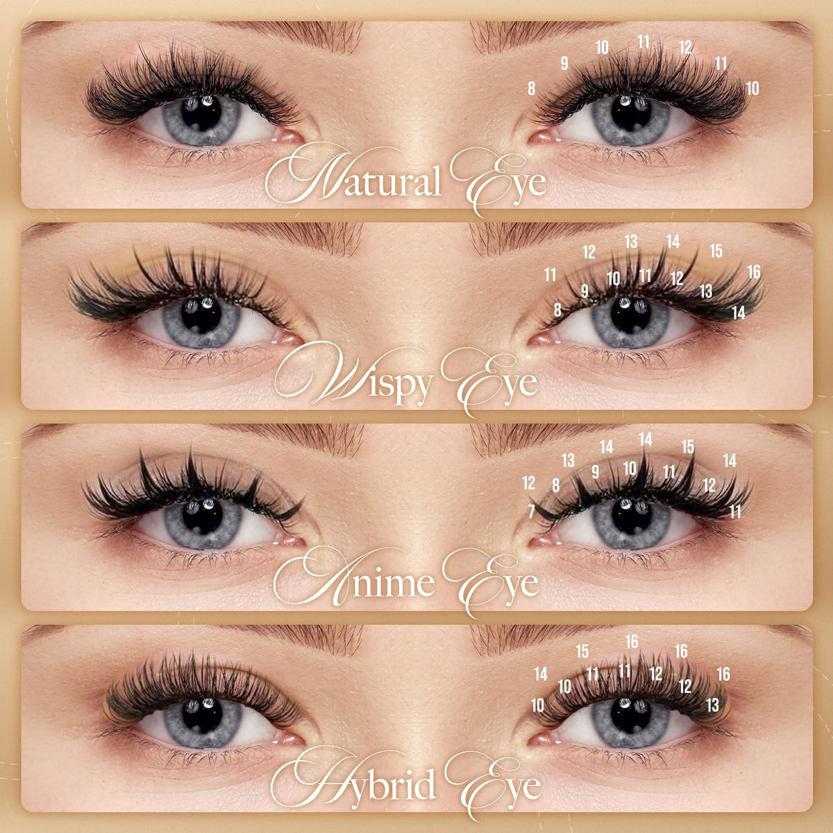 LASHVIEW eyelash extensions in a professional setting