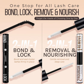 LASHVIEW Lash Bond and Seal bottle close-up