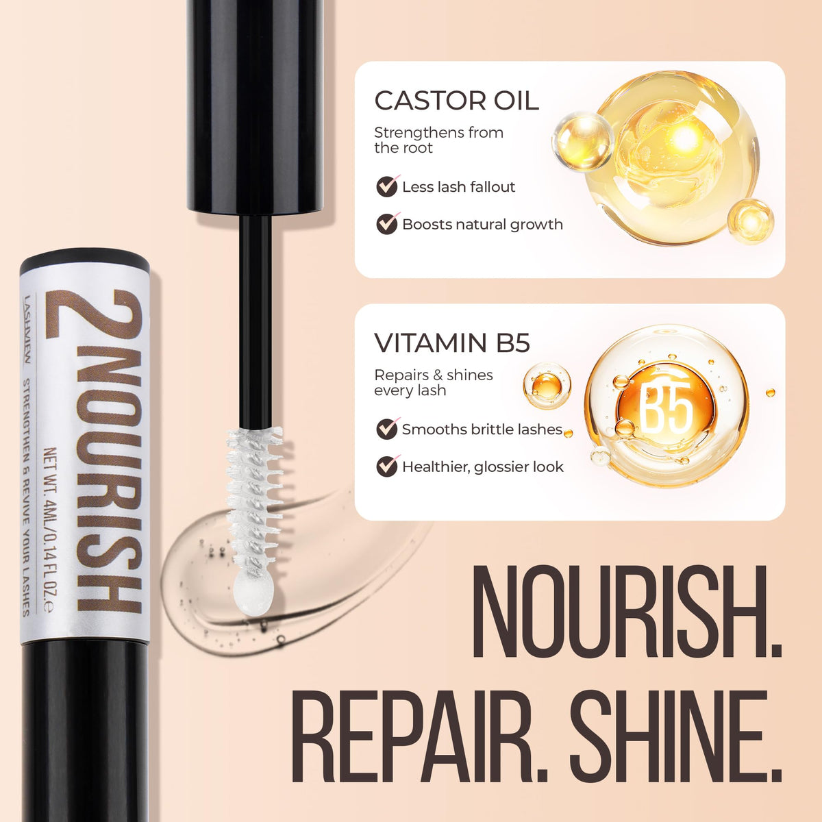 LASHVIEW Lash Bond and Seal Kit with applicator