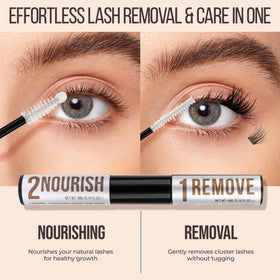 LASHVIEW Lash Bond and Seal Kit with natural lashes
