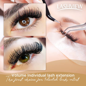 LASHVIEW lash extensions tray with 12 rows