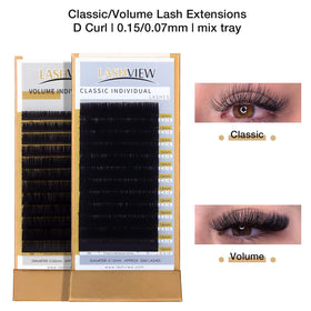 LASHVIEW lash mapping stickers and disposable wands