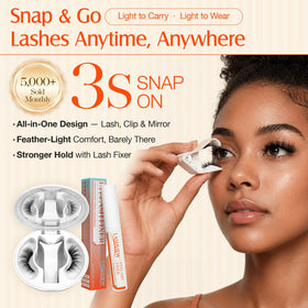 LASHVIEW Magnetic Eyelashes lash clip and fixer