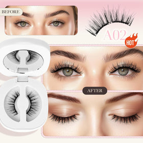 LASHVIEW Magnetic Eyelashes packaging with applicator