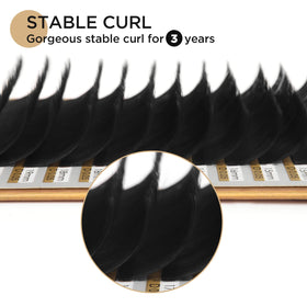 LASHVIEW Volume lashes in 8-15mm lengths