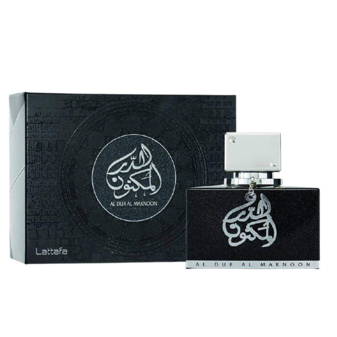 Lattafa Al Dur Al Maknoon Silver Eau de Parfum 100 ML front view