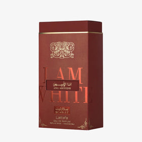 Lattafa Ana Abiyedh Scarlet Eau de Parfum cap detail