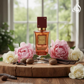 Lattafa Ana Abiyedh Scarlet Eau de Parfum in lifestyle setting