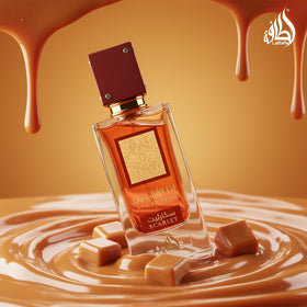 Lattafa Ana Abiyedh Scarlet packaging front view