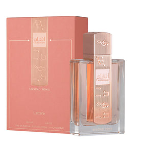 Lattafa Angham Second Song Eau de Parfum 100ml bottle with packaging