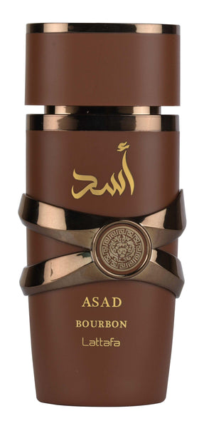Lattafa Asad Bourbon Eau de Parfum Spray 100ml front view