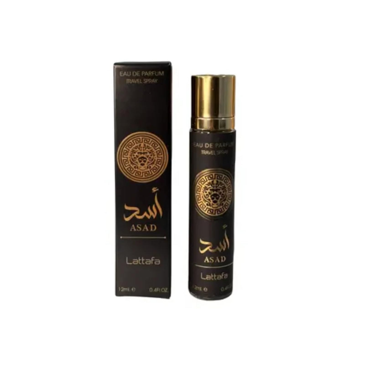 Lattafa Asad Eau de Parfum Spray 12ML bottle front view