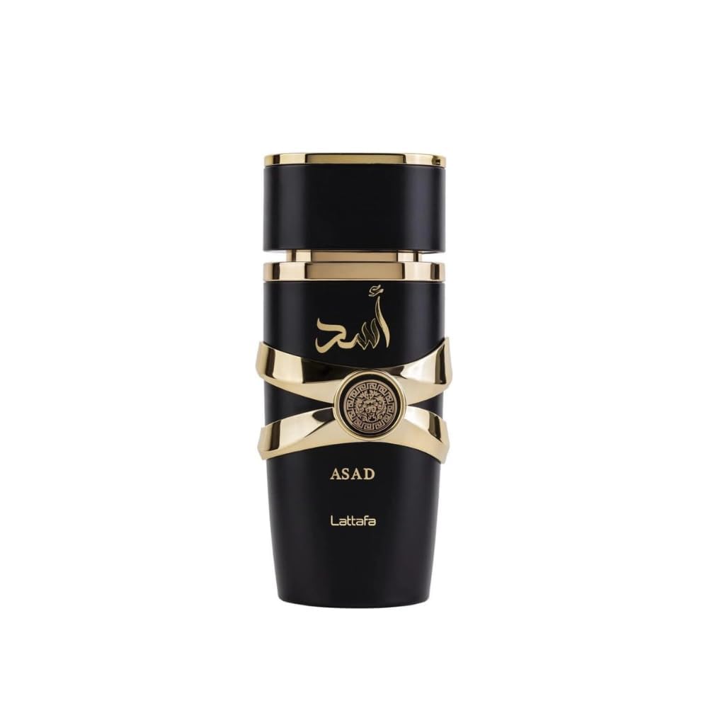 Lattafa Asad Eau de Parfum Spray 3.4 oz front view