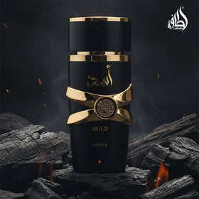 Lattafa Asad Eau de Parfum Spray packaging