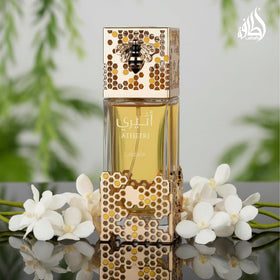 Lattafa Atheeri packaging design