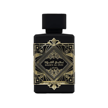 Lattafa Bade'e Al Oud Eau de Parfum 3.4 oz front view