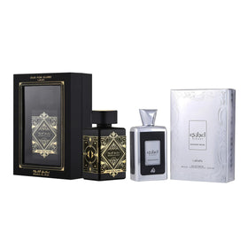 Lattafa Bade'e Al Oud for Glory bottle close-up