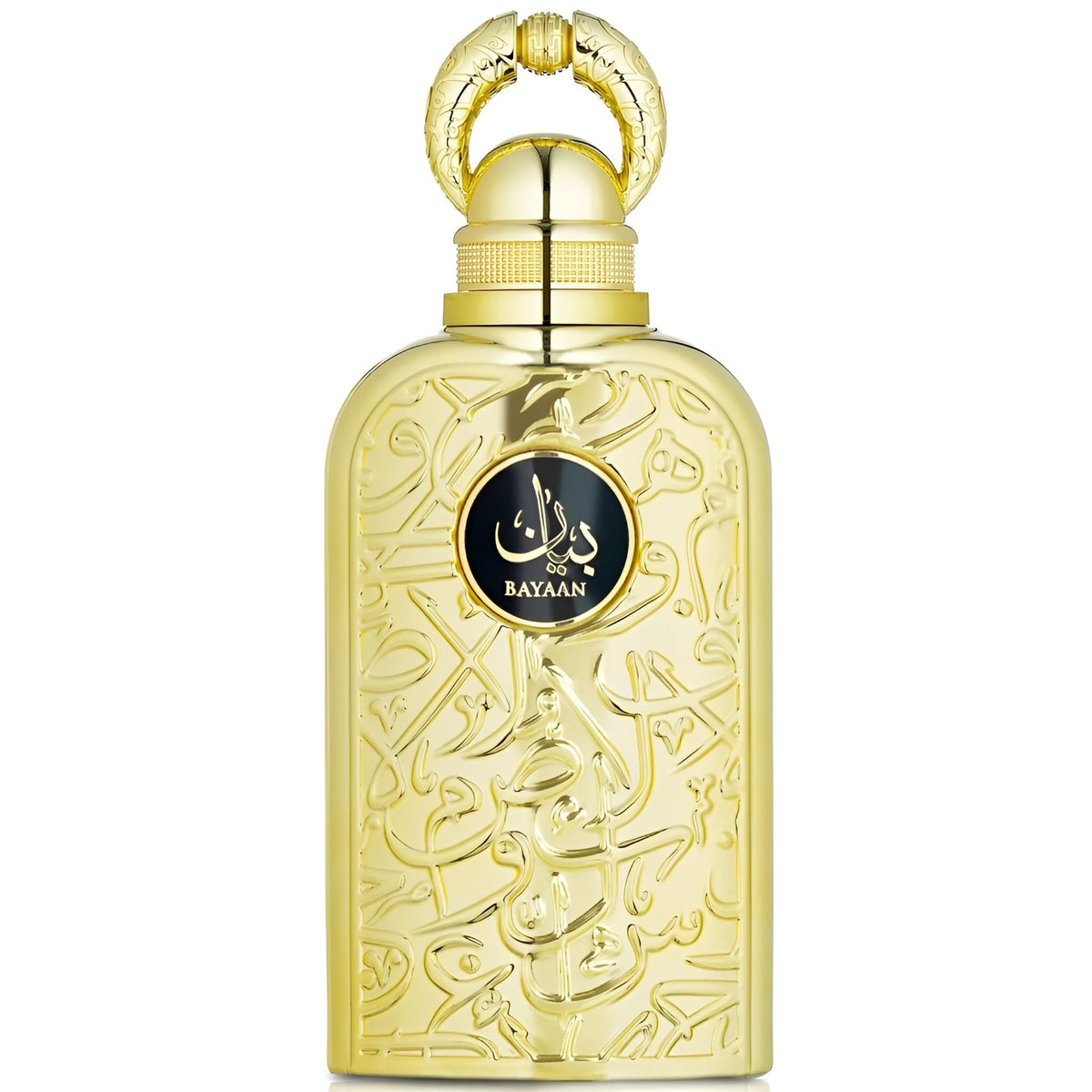 Lattafa Bayaan Eau de Parfum 100ml front view with elegant bottle design