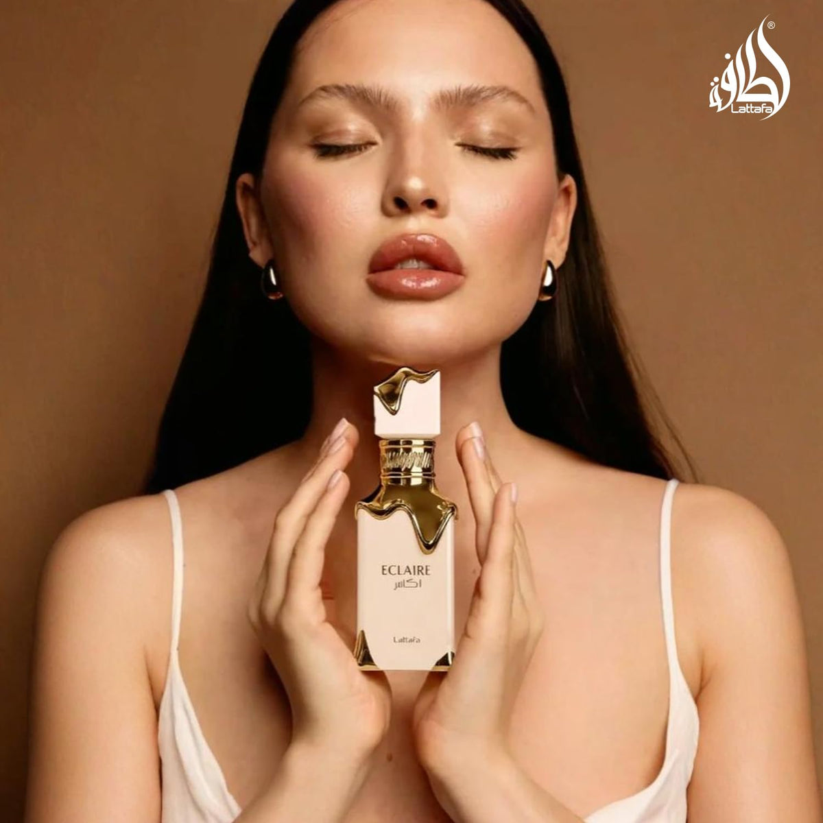 Lattafa Eclaire Eau de Parfum with sweet ingredients