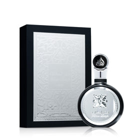 Lattafa Fakhar Eau de Parfum 100ml bottle side view